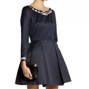 Mary Katrantzou Copelia embellished wool mini dress Size 8 $1437